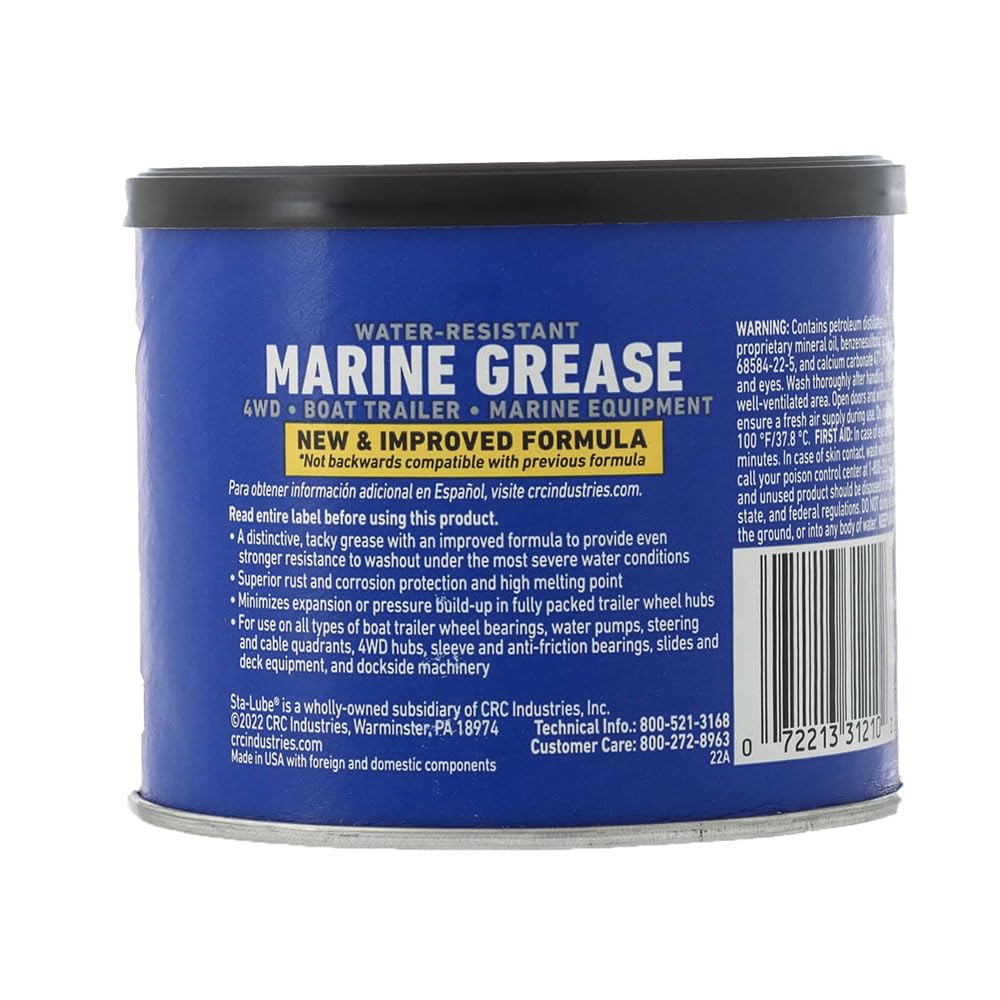 Amazon.com: CRC SL3121 14 Oz Multi Purpose Marine Grease